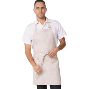 imageChef Works Unisex Medford Bib ApronNatural