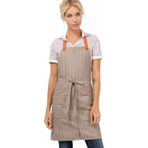 imageChef Works Unisex Seattle Bib ApronTaupe