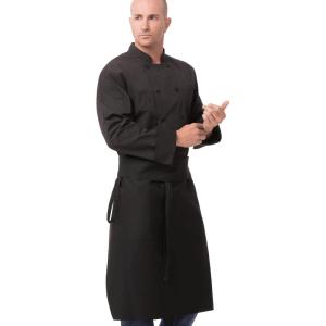 imageChef Works Unisex Tapered Chef ApronBlack