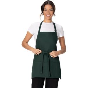 imageChef Works Unisex Three Pocket ApronHunter Green