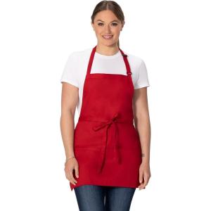 imageChef Works Unisex Three Pocket ApronRed
