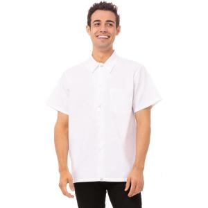 imageChef Works Unisex Utility Cook ShirtWhite
