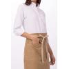 imageChef Works Unisex Austin Half Bistro ApronNatural