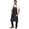 imageChef Works Unisex Corvallis Bib ApronBlack