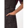 imageChef Works Unisex Corvallis Bib ApronBlack Burgundy