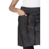 imageChef Works Unisex Corvallis Half Bistro ApronBlack