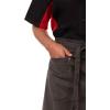 imageChef Works Unisex Dorset Half Bistro ApronPewter