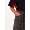 imageChef Works Unisex Dorset Half Bistro ApronPewter