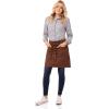 imageChef Works Unisex Dorset Half Bistro ApronRust