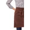 imageChef Works Unisex Dorset Half Bistro ApronRust