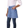 imageChef Works Unisex Medford Waitress ApronFrench Blue
