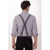 imageChef Works Unisex Pant SuspendersBlack Gray