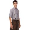 imageChef Works Unisex Pant SuspendersNatural Chocolate