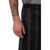imageChef Works Unisex Presidio Half Bistro ApronBlack Gray
