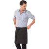 imageChef Works Unisex Rockford Half Bistro ApronSteel Grey