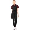 imageChef Works Unisex Two Patch Pocket Bib ApronBlack
