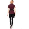 imageChef Works Unisex Two Patch Pocket Bib ApronBlack
