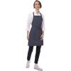 imageChef Works Unisex Two Patch Pocket Bib ApronNavy