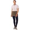 imageChef Works Unisex Uptown Waist ApronBlue Taupe