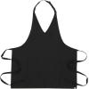 imageChef Works Unisex VNeck Tuxedo ApronBlack