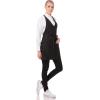 imageChef Works Unisex VNeck Tuxedo ApronBlack
