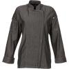 imageChef Works Womens Gramercy Denim Chef CoatBlack