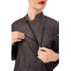imageChef Works Womens Gramercy Denim Chef CoatBlack