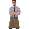 imageChef Works Unisex Dorset Half Bistro ApronGolden Brown
