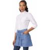 imageChef Works Unisex Medford Waitress ApronFrench Blue