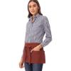 imageChef Works Unisex Uptown Waist ApronRed Navy