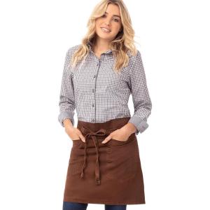 imageChef Works Unisex Dorset Half Bistro ApronRust
