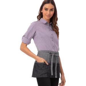 imageChef Works Unisex Manhattan Waitress ApronIndigo Blue