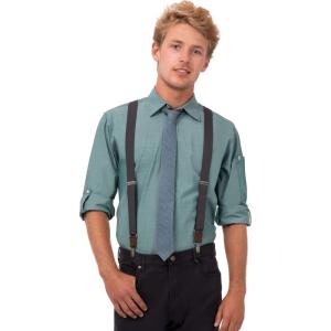 imageChef Works Unisex Pant SuspendersGrey