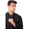 imageChef Works Mens Calgary Cool Vent Basic Chef CoatBlack