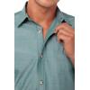 imageChef Works Mens Chambray ShirtGreen Mist