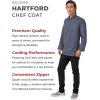 imageChef Works Mens Hartford Cool Vent Chef CoatBlue