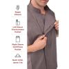imageChef Works Mens Hartford Cool Vent Chef CoatGraphite Grey