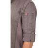 imageChef Works Mens Hartford Cool Vent Chef CoatGraphite Grey