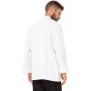 imageChef Works Mens Le Mans Chef CoatWhite