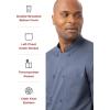 imageChef Works Mens Montreal Cool Vent Chef CoatBlue