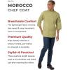 imageChef Works Mens Morocco Chef CoatLime