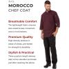 imageChef Works Mens Morocco Chef CoatMerlot