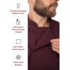 imageChef Works Mens Morocco Chef CoatMerlot