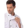 imageChef Works Mens Newport Executive Chef CoatWhite