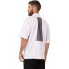 imageChef Works Mens Valais VSeries Chef CoatWhite W Grey Contrast