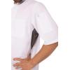 imageChef Works Mens Valais VSeries Chef CoatWhite W Grey Contrast