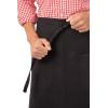 imageChef Works Rockford Bib ApronSteel Grey