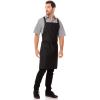 imageChef Works Unisex CrossBack Bib ApronBlack