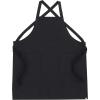 imageChef Works Unisex CrossBack Bib ApronBlack