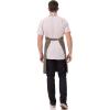 imageChef Works Unisex Dorset Bib ApronEarth Brown